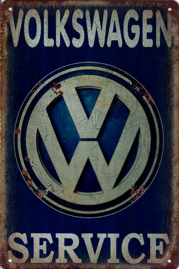 VW Service - Old-Signs.co.uk