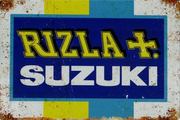 Rizla Suzuki - Old-Signs.co.uk